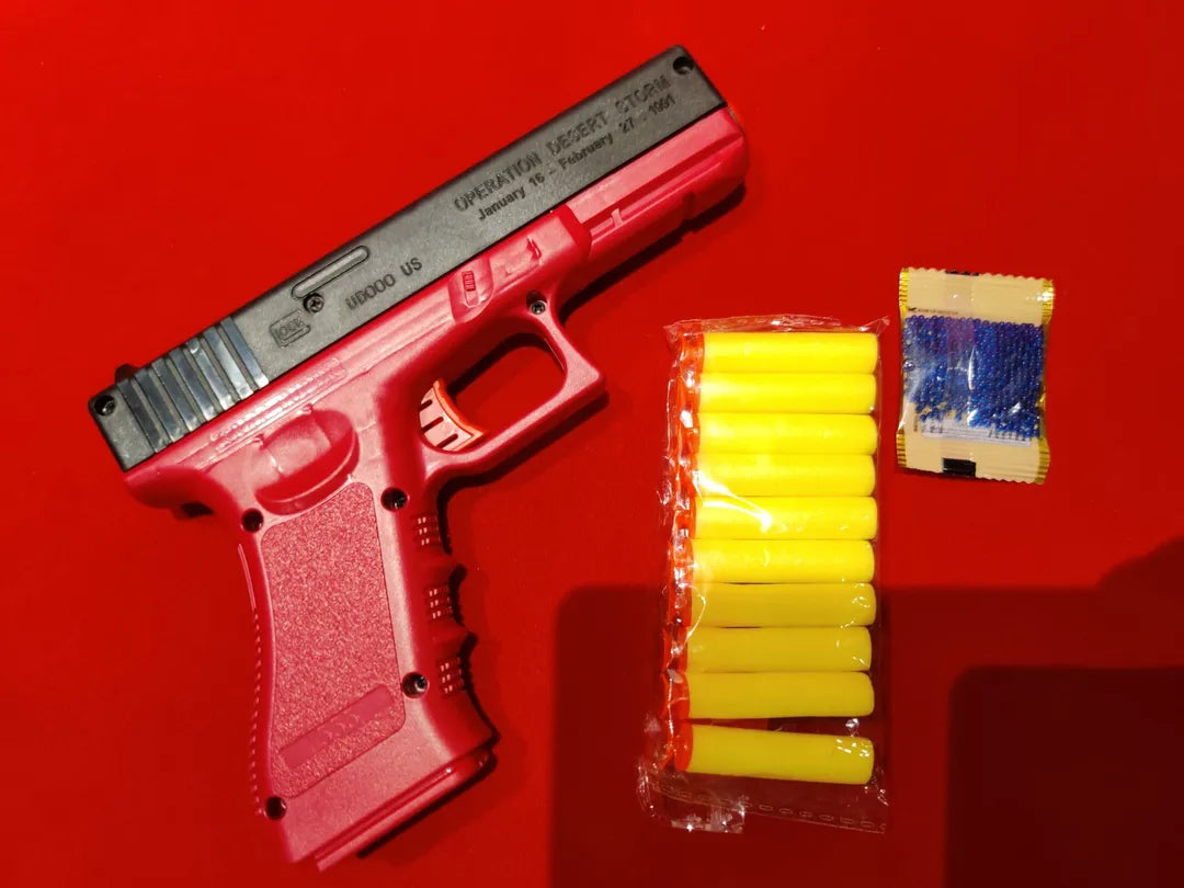 Glock Style Soft Bullet Toy Gun for Kids